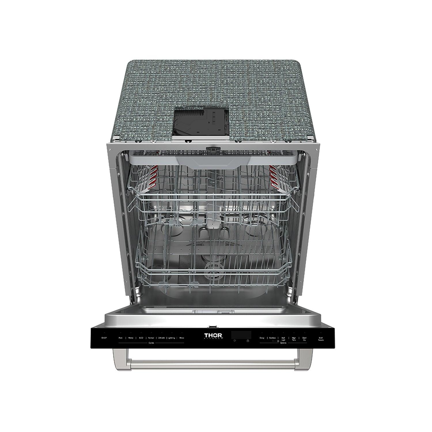 Thor Kitchen TDW24C7W 24 Inch Top Control Built-In Dishwasher In White