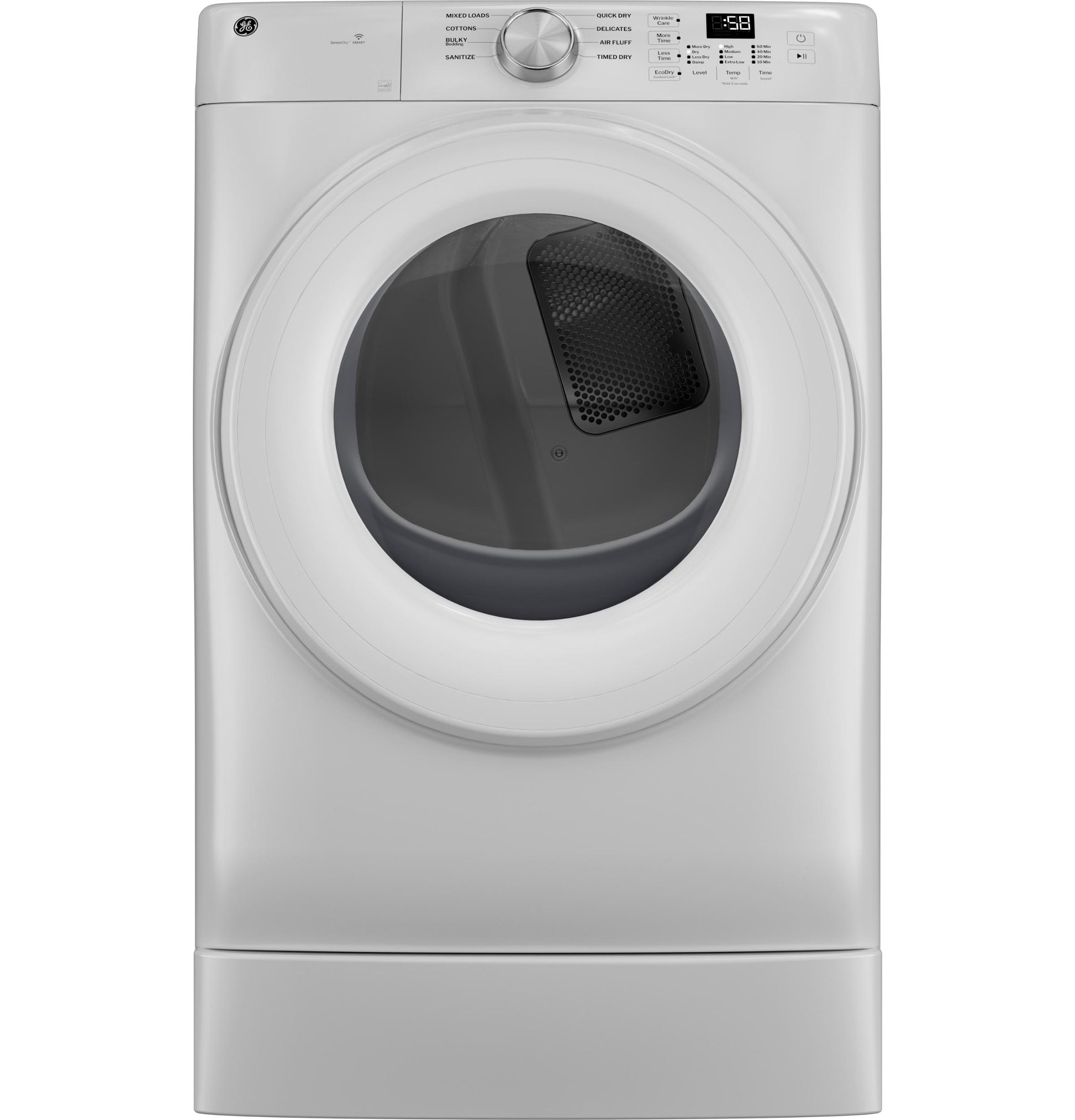 Ge Appliances GFD35ESSYWW Ge® Energy Star® 7.8 Cu. Ft. Capacity Smart Front Load Electric Dryer