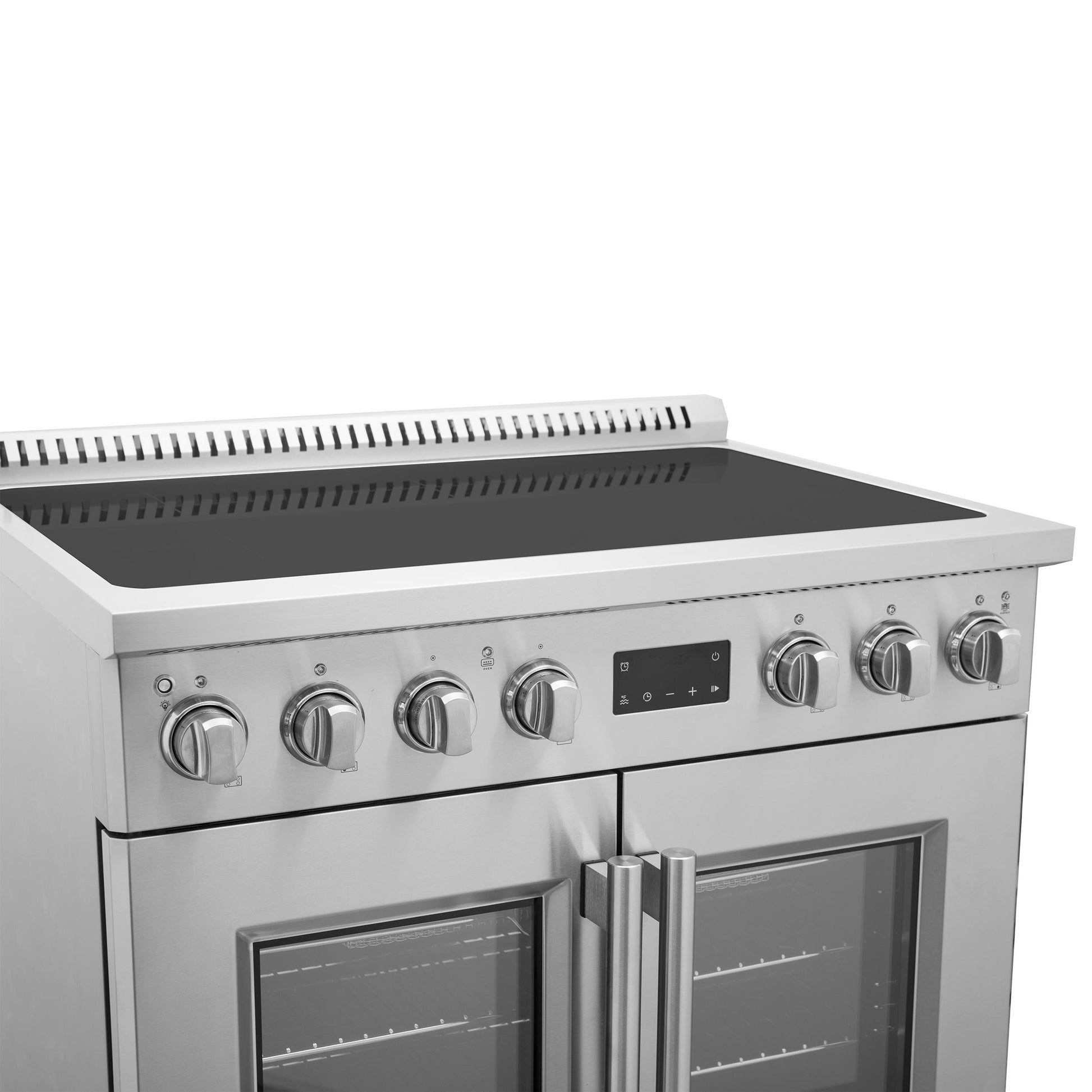Forno FFSIN095036 Forno Torino 36 Inch French Door Induction Range With Air Fryer And True Convection Oven