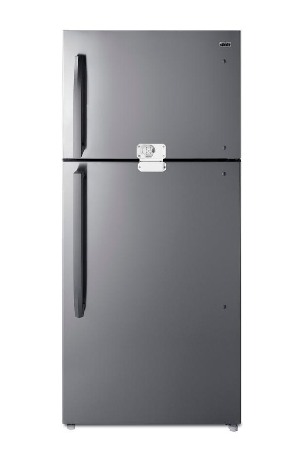 Summit CTR18PLLLF2 30" Wide Top Freezer Refrigerator With Lock