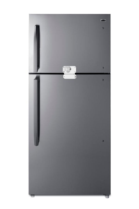 Summit CTR18PLLLF2 30" Wide Top Freezer Refrigerator With Lock