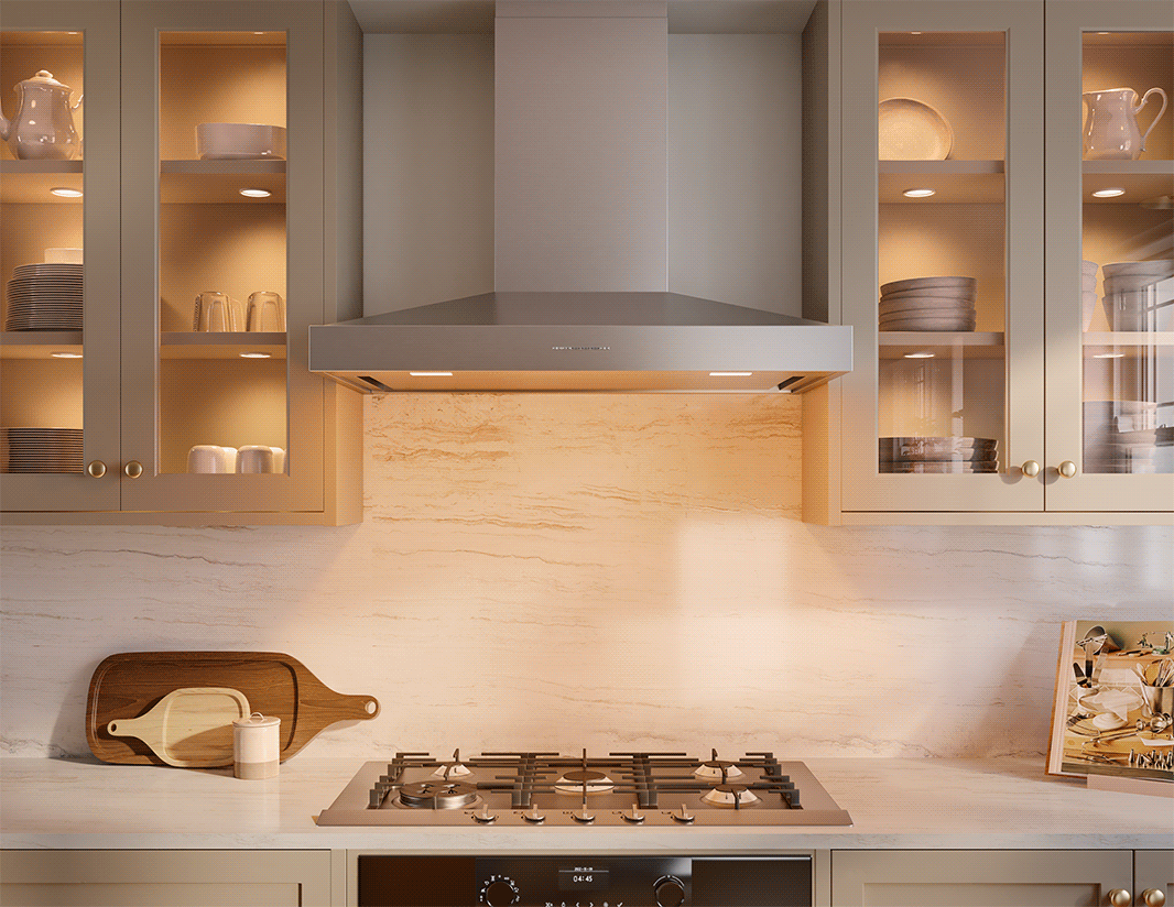 Zephyr ZAME30AS Amalfi Wall, 30In, Stainless Steel