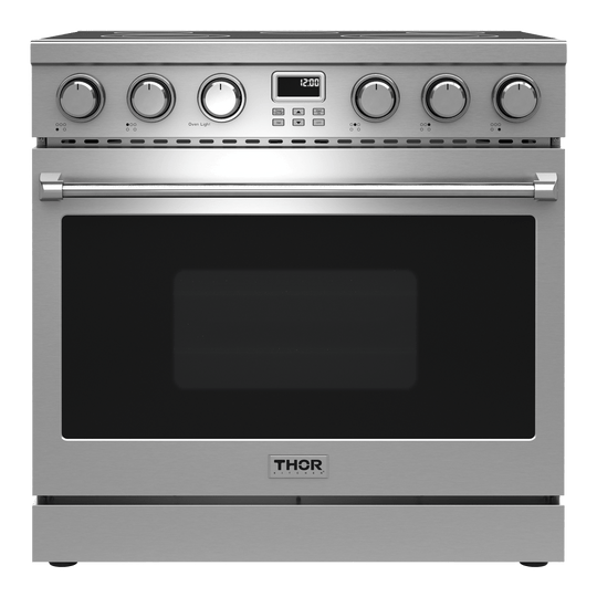 Thor Kitchen ARE36 Thor Kitchen 36-Inch Contemporary Professional Electric Range - Are36