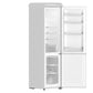 Forno FFFFD174522WHT Forno Storico 22-Inch Retro Bottom Freezer Fridge In White, 9 Cu.Ft, Copper-Tone Handle