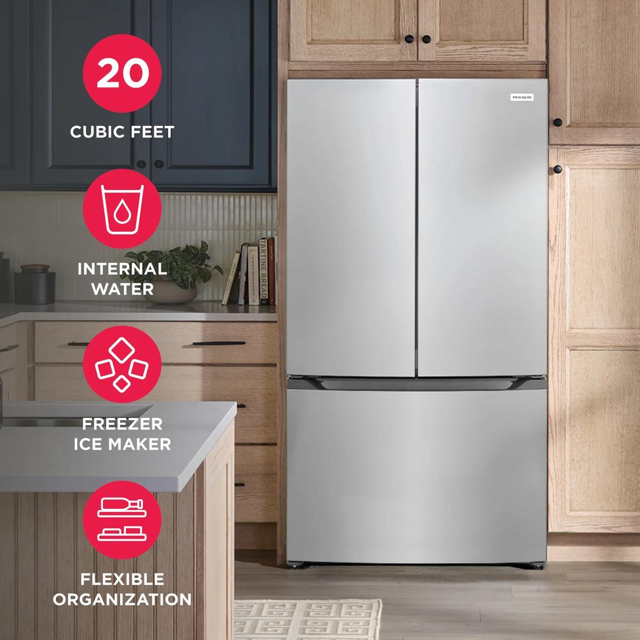 Frigidaire FRFG2011AV 20 Cu. Ft. Counter-Depth French Door Refrigerator