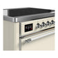 Ilve UMIB36QNR3AWC Ilve Umib36Qnr3Awc Majestic Iii 36 Inch Induction Range With 6 Elements, 3.5 Cu. Ft. Total Oven Capacity (Solid Door, Antique White, Chrome)