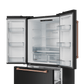 Thor Kitchen RF3621CTD00RSG 36 Inch 20.3 Cu Ft French Door Counter Depth Refrigerator With Ice Maker In Black/Rose Gold Gordon Ramsay Series - Rf3621Ctd00-Rsg
