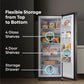 Element Appliance EXUF14CEES Element 14.0 Cu. Ft. Upright Convertible Freezer/Refrigerator - Stainless Steel, Energy Star (Exuf14Cees)