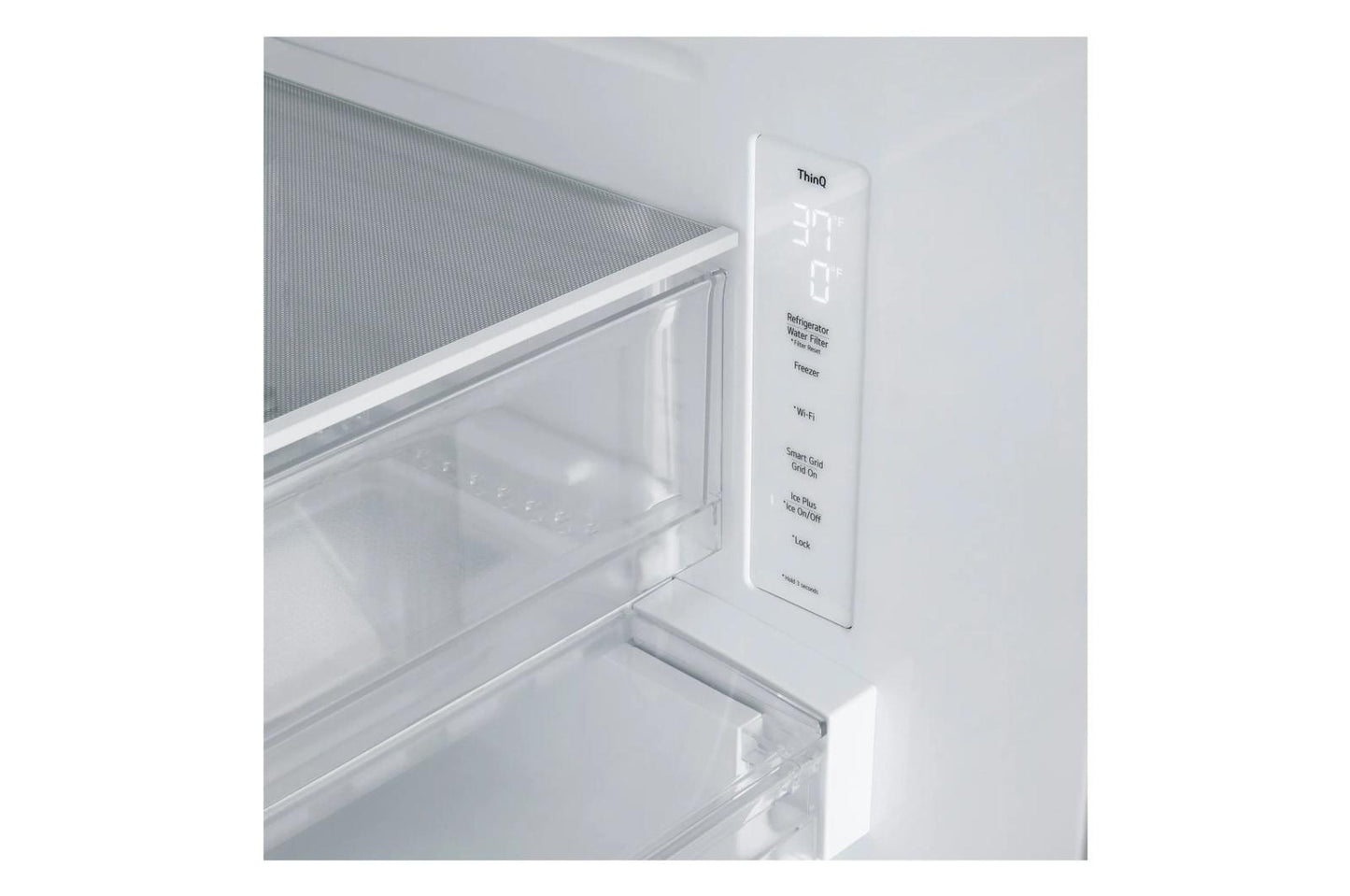 Lg LF21G6201S 21 Cu. Ft. 3-Door French Door, Counter-Depth Max™ Refrigerator