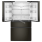Whirlpool WRMF3336SV Whirlpool® 30 Cu. Ft. Family-Sized Capacity French Door Refrigerator With Flexible Temperature Drawer
