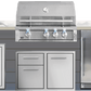 Xo Appliance XOGOK32XLTV1GR 32In Xlt Grill Grey Outdoor Kitchen Island