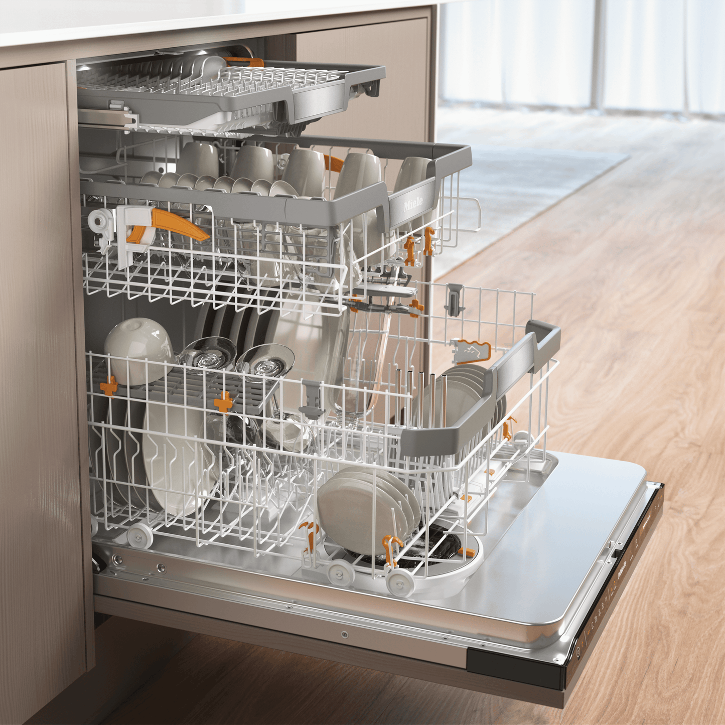 Miele G7791SCVI G 7791 Scvi Autodos K2O - Fully Integrated Ada Dishwasher With Automatic Dispensing Thanks To Autodos With Integrated Powerdisk.