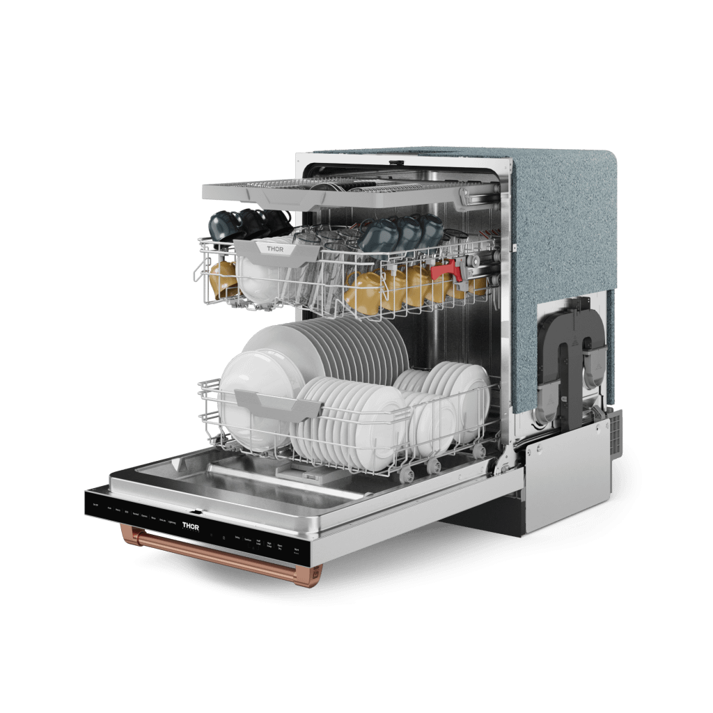 Thor Kitchen DW24X8BA99RSG 24 Inch Dishwasher Stainless Steel/Rose Gold Gordon Ramsay Series - Dw24X8Ba99-Rsg