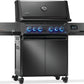 Napoleon Bbq P500VXRSIBPKPHM Phantom Prestige 500 Connected Rsib With Infrared Side And Rear Burner , Propane, Matte/Matt Black
