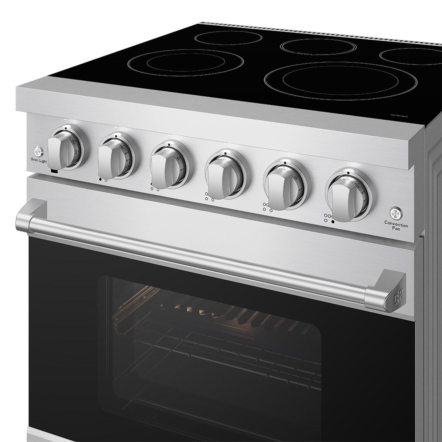Thor Kitchen RSE30P 30 Inch Professional Electric Range With Precision Knob Control In Stainless Steel Gordon Ramsay Series