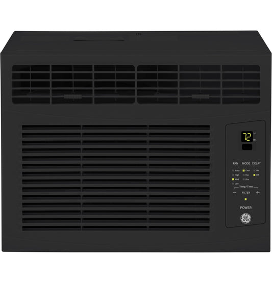 Ge Appliances AHEF06BC Ge® 6,000 Btu Electronic Window Air Conditioner For Small Rooms Up To 250 Sq Ft., Black