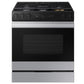 Samsung NSG6DG8500SR Bespoke 6.0 Cu. Ft. Smart Slide-In Gas Range With Air Sous Vide & Air Fry In Stainless Steel