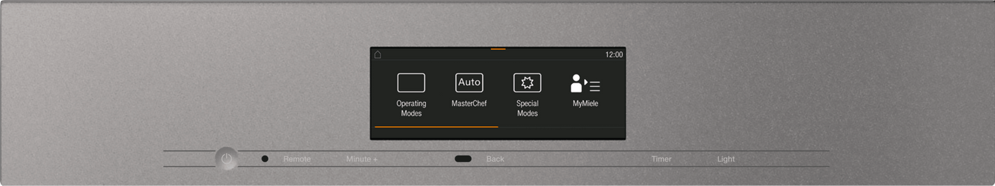 Miele H7840BMGG H 7840 Bm Am Graphite Grey - 24" Compact Speed Oven In A Perfectly Combinable Design With Automatic Programs And Roast Probe.