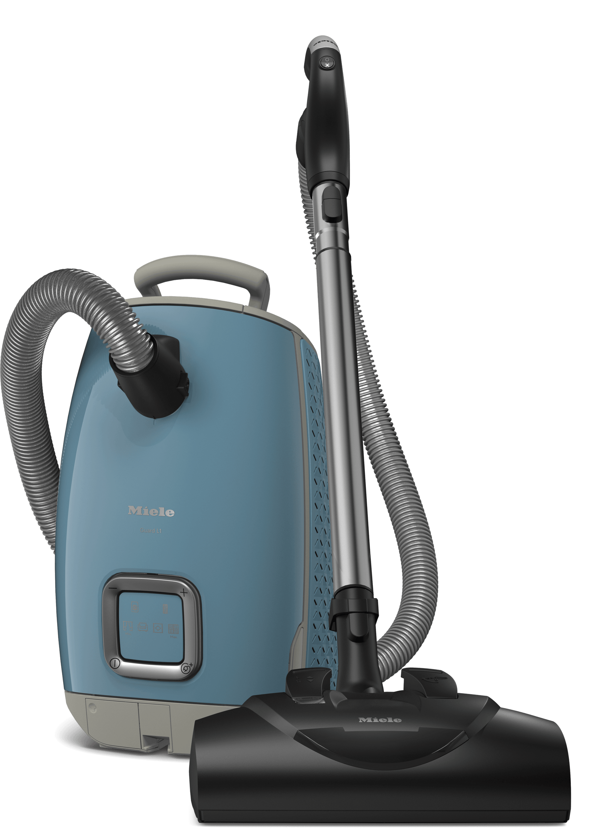Miele GUARDL1NB Guard L1 Nordic Blue - Canister Vacuum Cleaners Extremely Powerful Ideal For Carpets Intuitive Operation