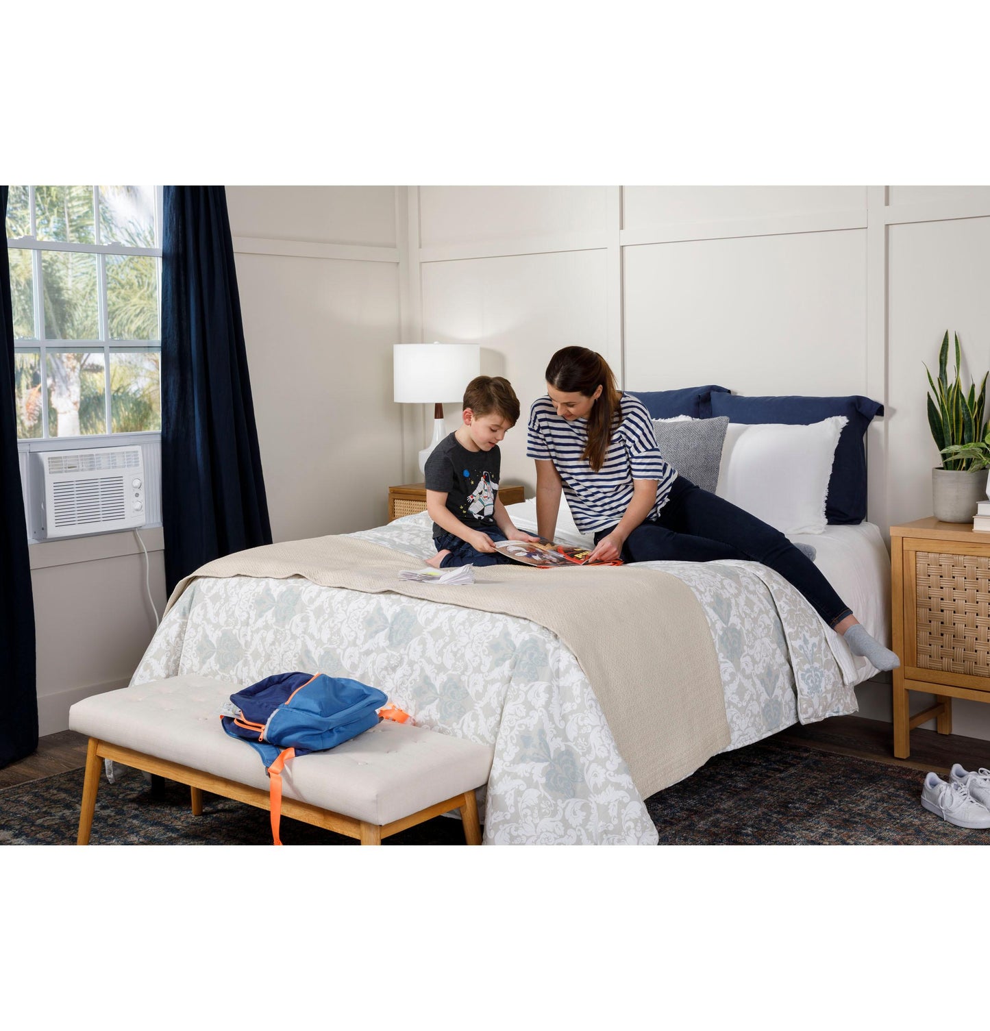 Ge Appliances AHEC05AC Ge® 5,000 Btu Mechanical Window Air Conditioner For Small Rooms Up To 150 Sq Ft.