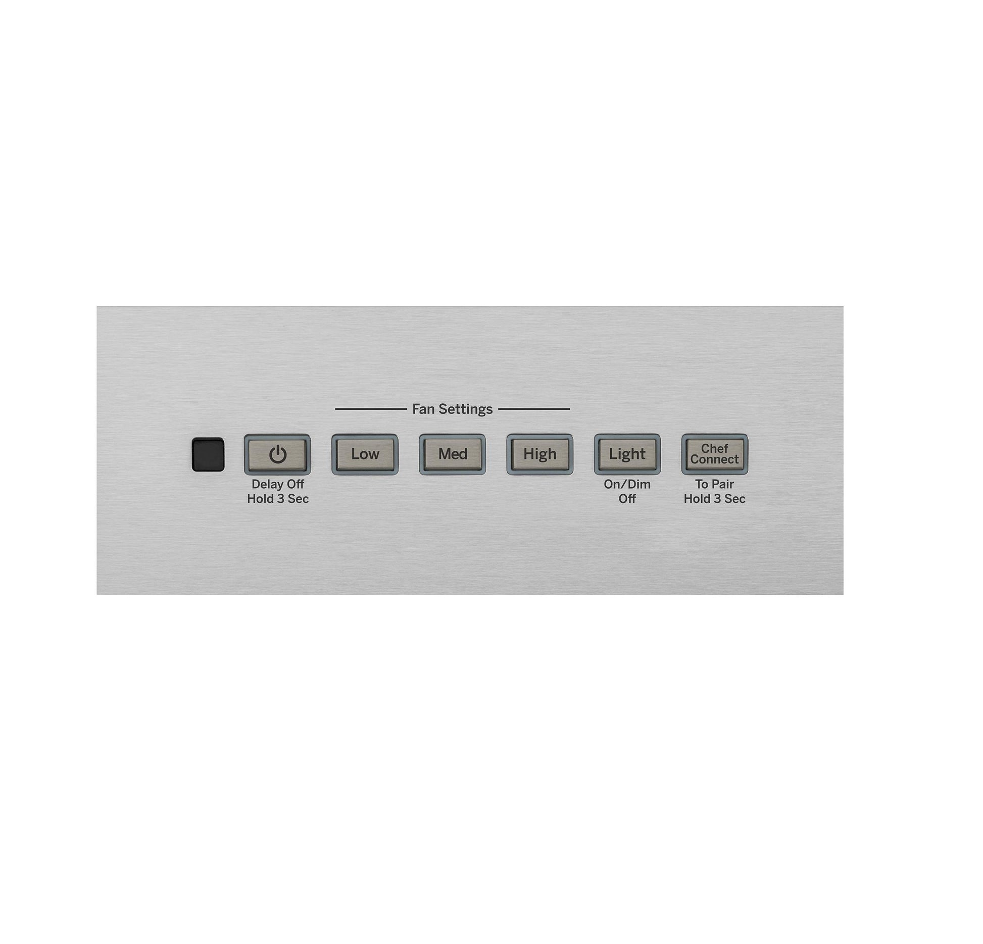 Cafe UVW8361SLSS 36" Designer Wall Mount Hood W/ Dimmable Led Lighting