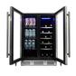 Danby DBC051D1BSS Danby 24 Under Counter French Door Beverage Center In Stainless Steel