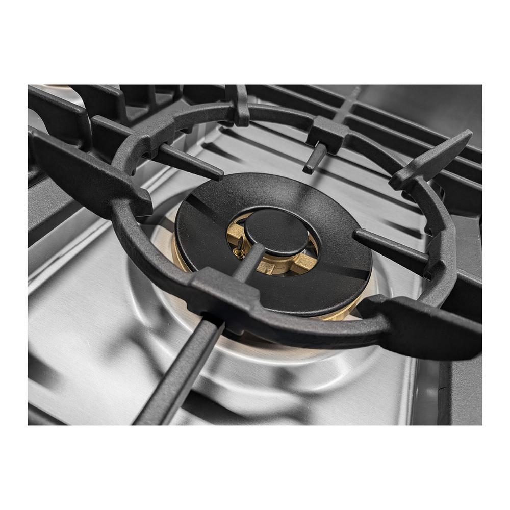 Verona VUFSGG486DSS Verona Ultima 48" Gas Range With 6 Brass Burners, Griddle In Stainless Steel