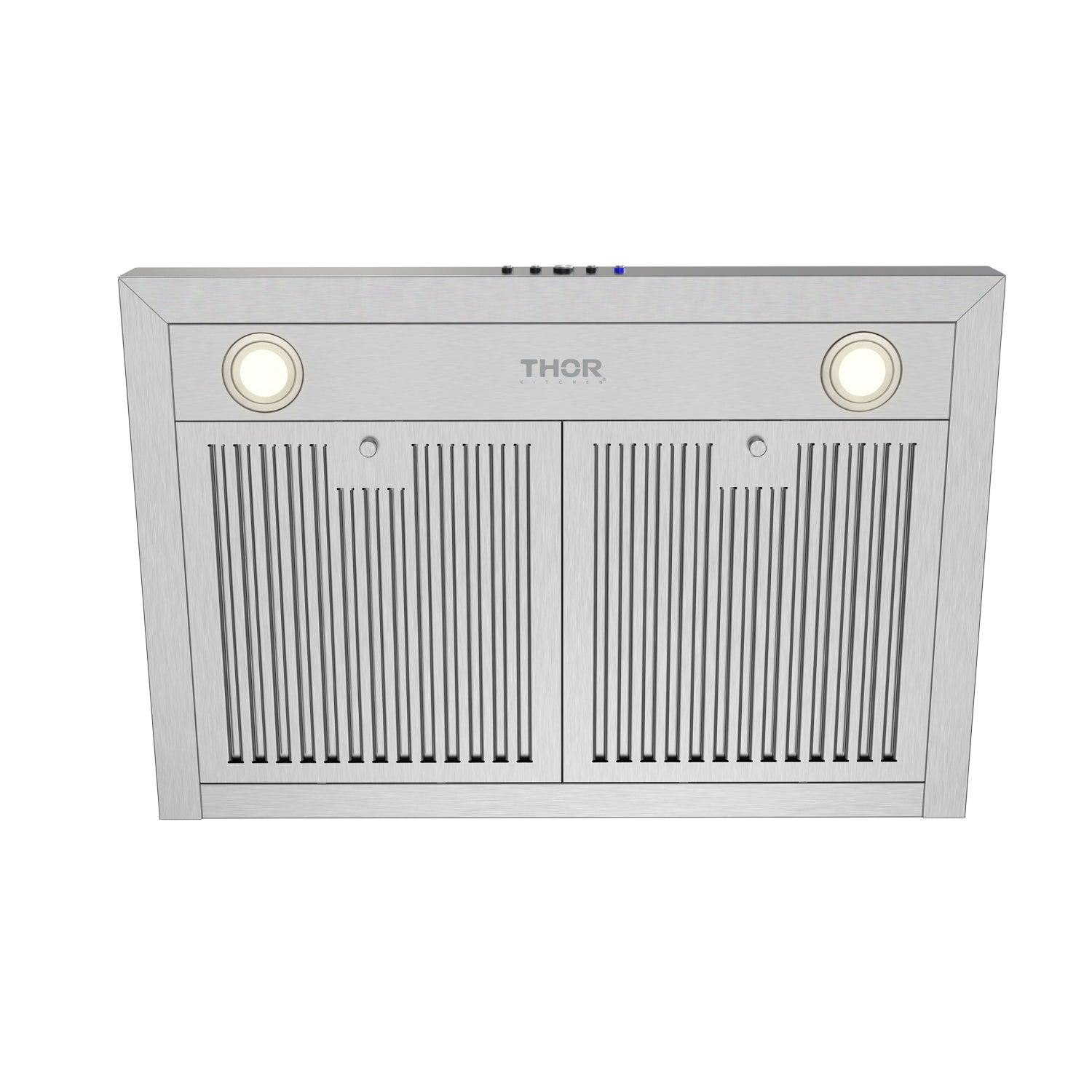Thor Kitchen TRH3035 30 Inch Wall Mounted Chimney Range Hood With 350Cfm