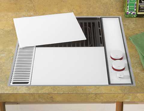 Jennair CVEX4100W Expressions™ Collection Modular Electric Downdraft Cooktop