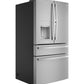Ge Appliances PXD22BYPFS Ge Profile™ 22.4 Cu. Ft. Smart Counter-Depth Fingerprint Resistant 4-Door French-Door Refrigerator With Door In Door
