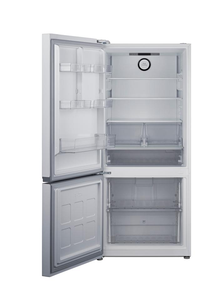 Summit FFBF172WLHD 30" Wide Bottom-Mount Refrigerator-Freezer, Counter Depth
