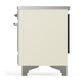 Ilve UMDIB40NR3AWC Ilve Umdib40Nr3Awc Majestic Iii 40 Inch Induction Range With 6 Elements, 3.82 Cu. Ft. Total Oven Capacity (Triple Glass Door, Antique White, Chrome)
