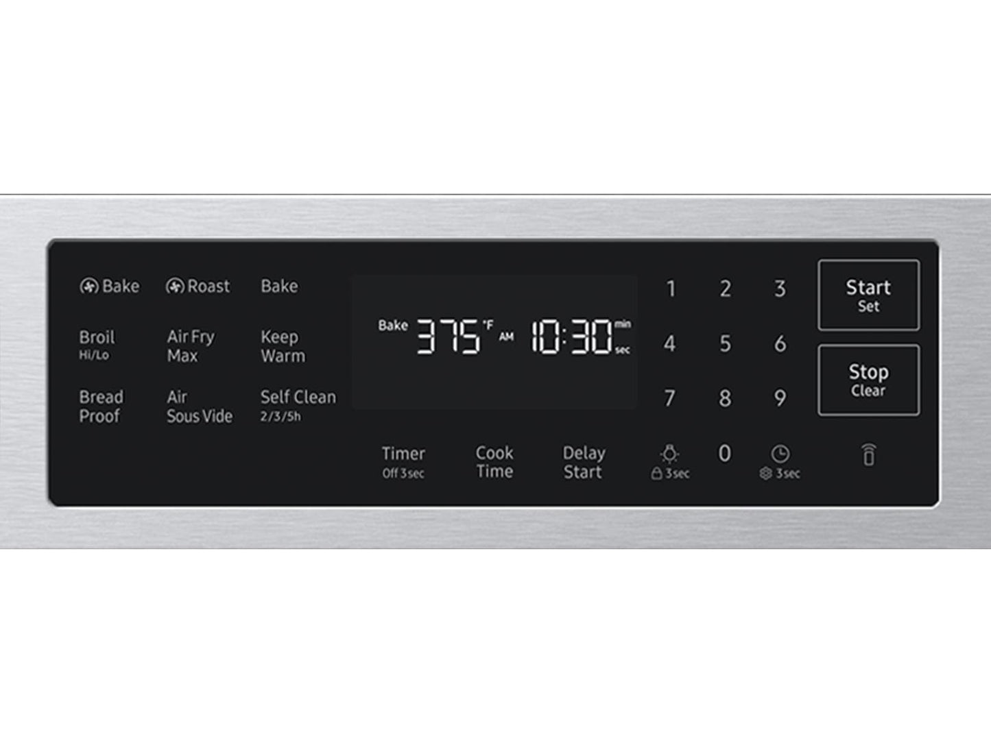 Samsung NSG80H60XRAA Bespoke Smart Slide-In Gas Range Pro Style Design Air Fry Max True Convection
