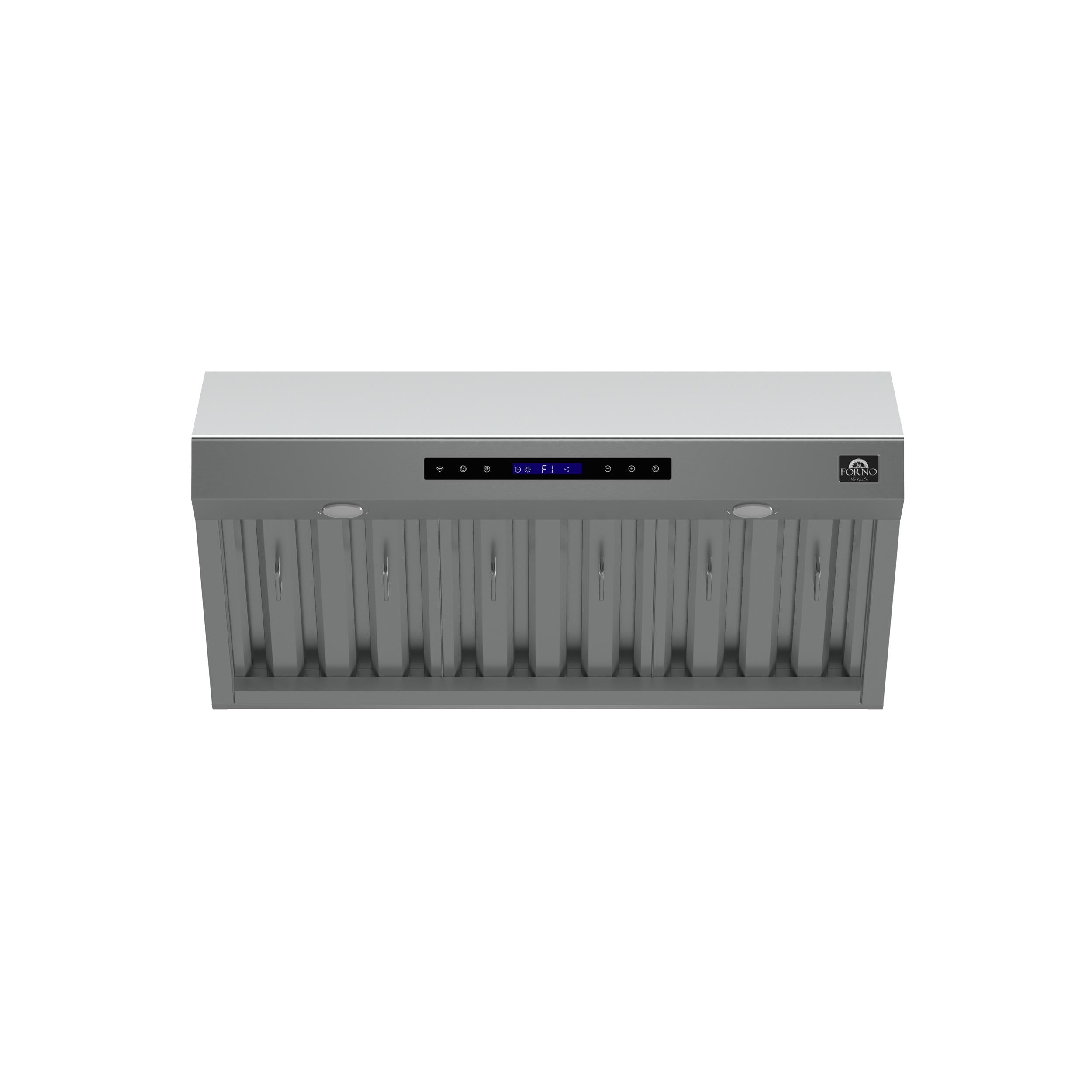 Forno FRHWM503036 Forno Palazzo 36-Inch Wall Mounted Range Hood, Stainless Steel, Heavy Duty Baffle Filters, Remote Control