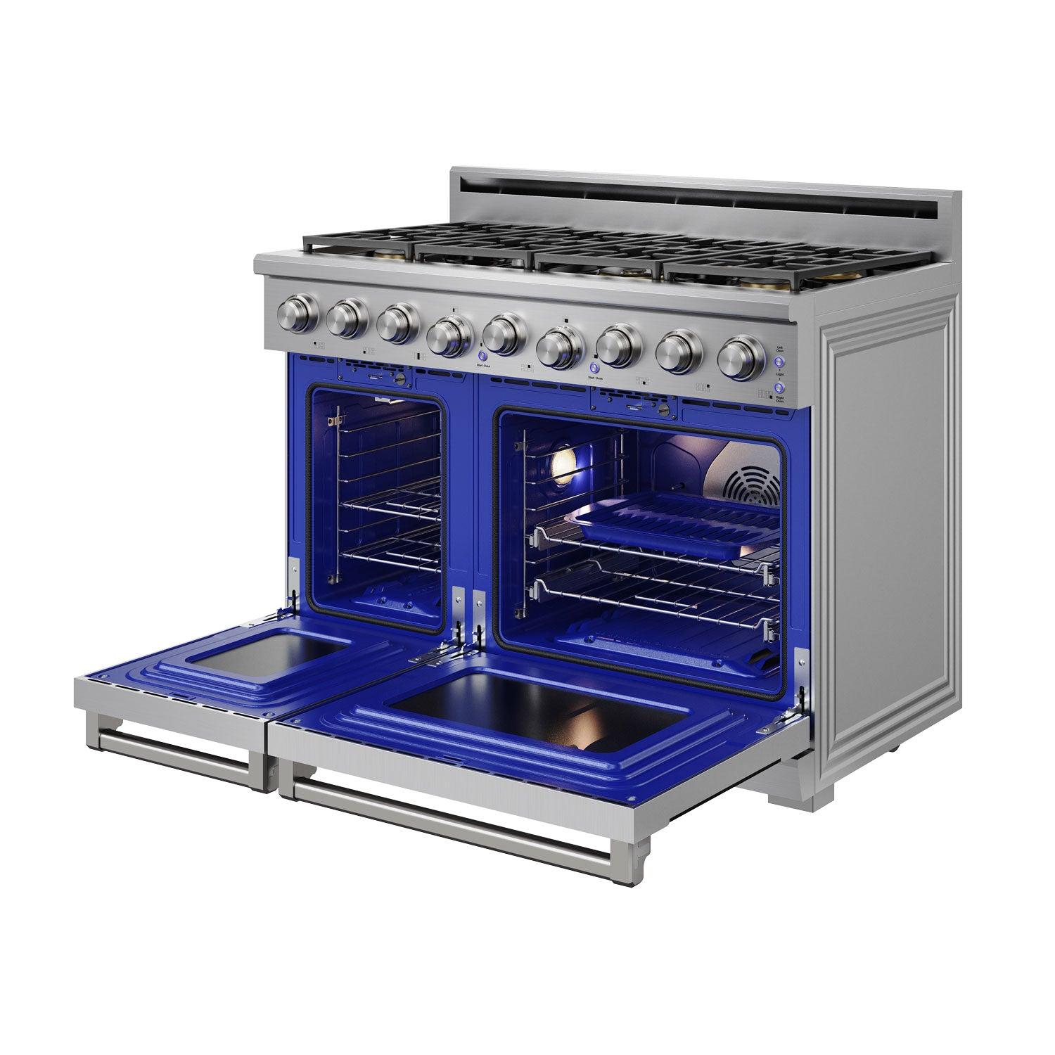 Thor Kitchen XRG48E 48 Inch X Series Professional Freestanding Gas Range