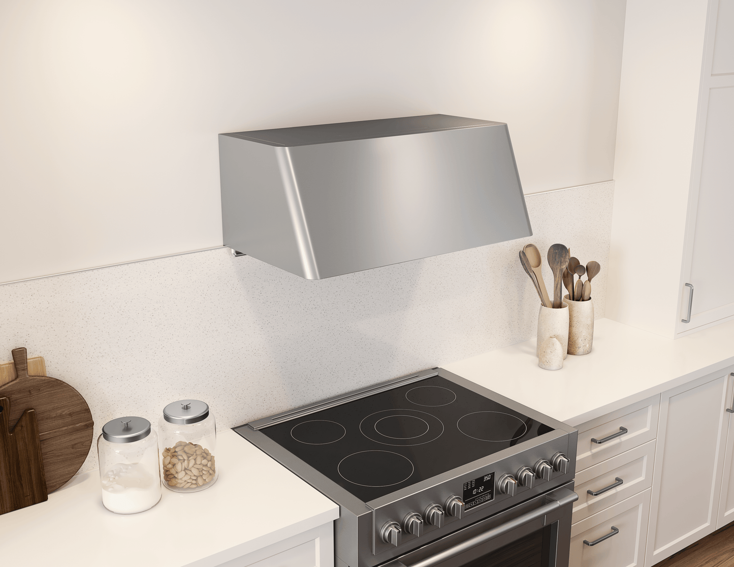 Zephyr DMEE48ASSX Mesa 48In, Stainless Steel, Blower Sold Separately