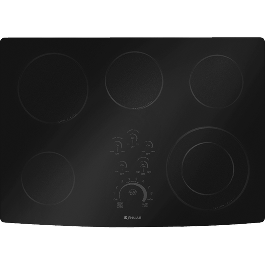Jennair JEC0530ADB 30" Electric Radiant Cooktop With Electronic Touch Control Cooktops Jenn-Air