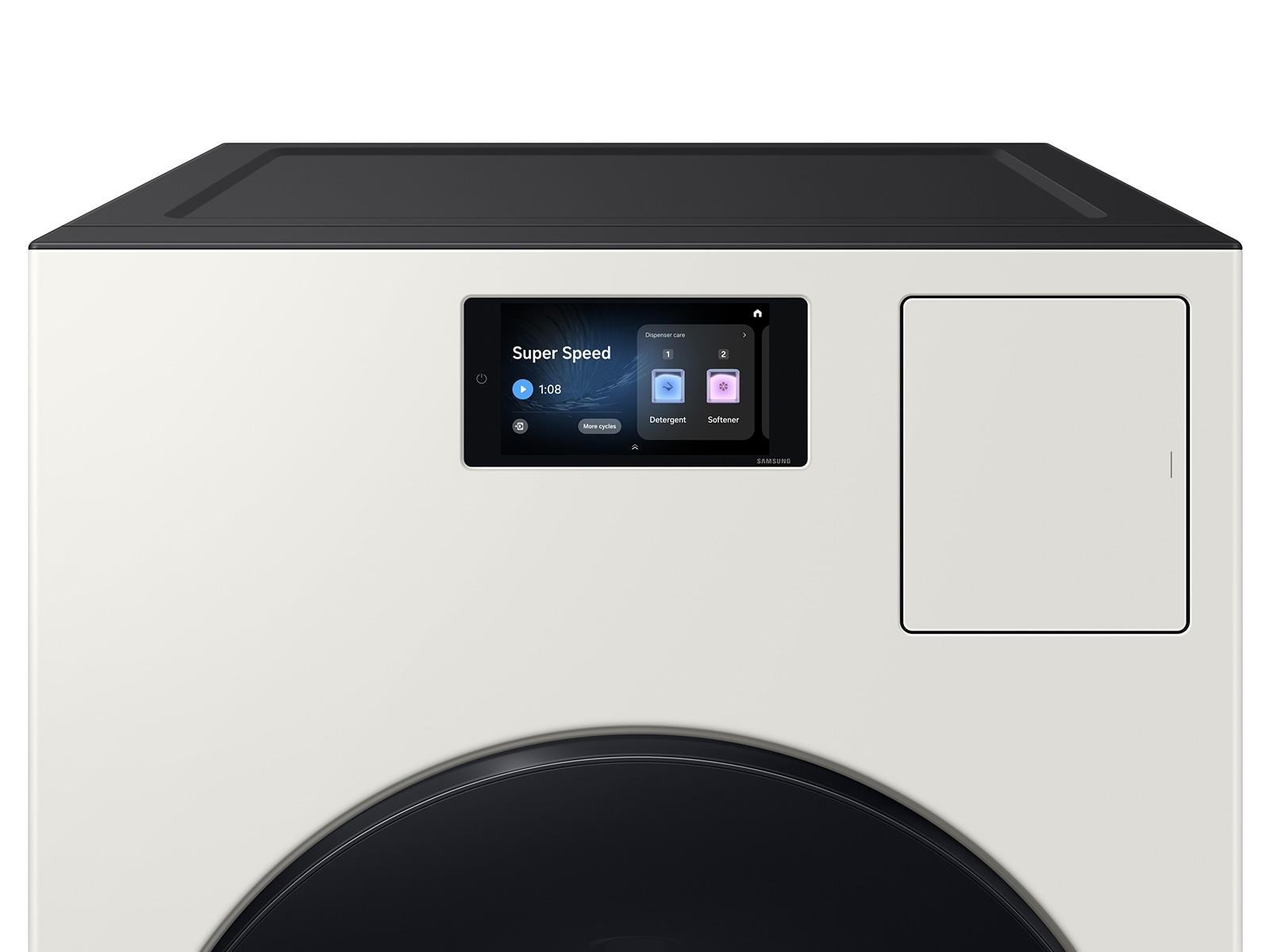 Samsung WD90F53AVY Bespoke Ai All-In-One Vented Combo Ai Home 7" Lcd Display Ai Optiwash™ And Dry 5.3 Cu.Ft.