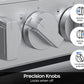 Samsung NSG70H60SR Bespoke Smart Slide-In Gas Range Pro Style Design Air Fry Max Precision Knobs