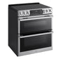 Lg LTIS7338XE Lg Studio 7.3 Cu. Ft. Double Oven Induction Slide-In Range With Probake® Convection And Air Fry