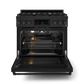 Thor Kitchen RSG36B 36 Inch Professional Gas Range With Tilt Panel Touch Control In Black Gordon Ramsay Series - Rsg36B