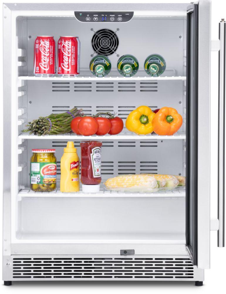 Napoleon Bbq NFR055OUSS1 Stainless Steel Fridge Outdoor Rated , Electric, Stainless Steel