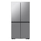 Samsung RF23DB9600QL Bespoke Counter Depth 4-Door Flex™ Refrigerator (23 Cu. Ft.) With Beverage Center ™ In Stainless Steel - (With Customizable Door Panel Colors)