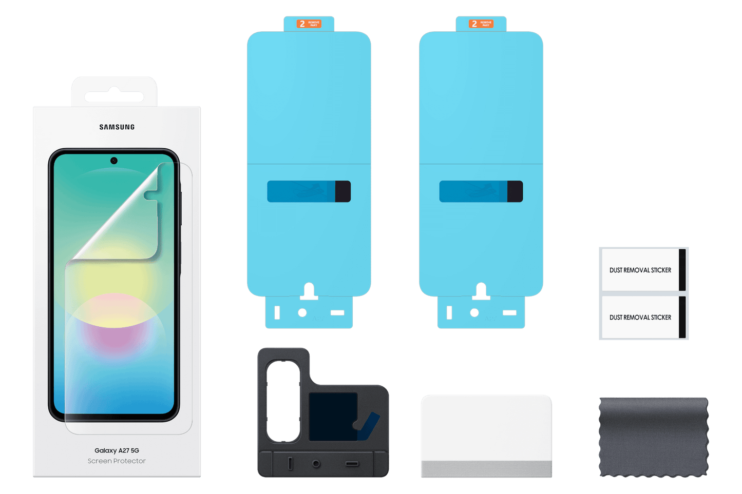 Samsung EFUA276CTEGUS Galaxy A27 5G Screen Protector, Transparent