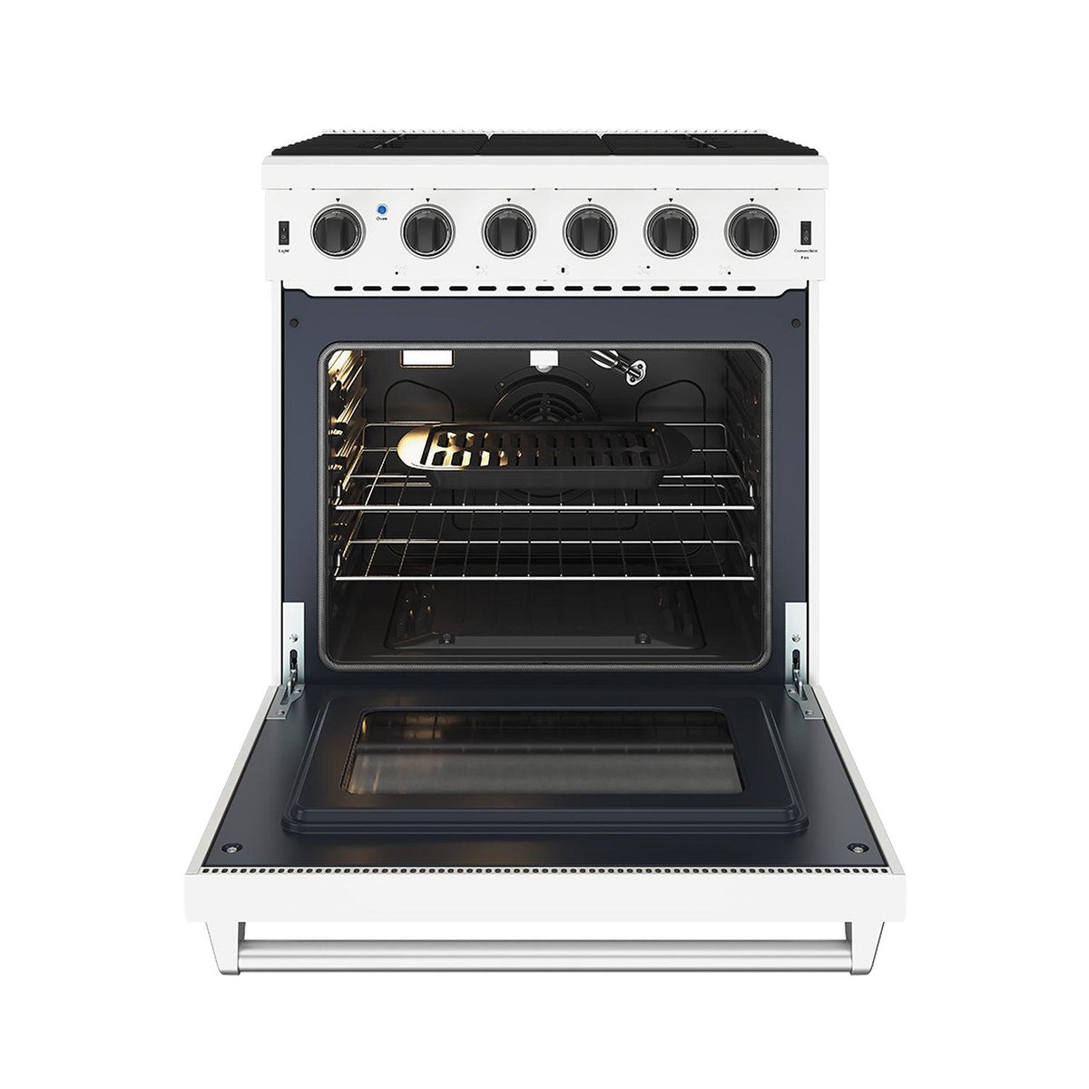 Thor Kitchen LRG3001UWLP 30 Inch Professional Liquid Propane Range In White