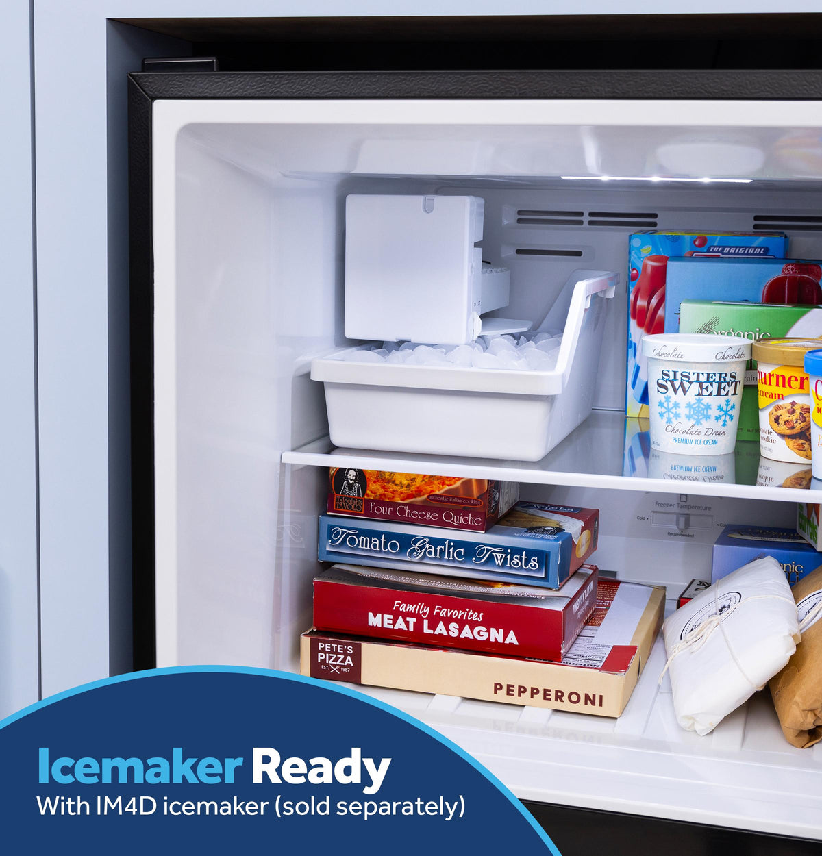 Ge Appliances GPS19KGZBB Ge 19 Cu. Ft. Garage Ready Top-Freezer Refrigerator