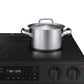 Samsung NSE6DG8100MT Bespoke 6.3 Cu. Ft. Smart Slide-In Electric Range With Precision Knobs In Matte Black Steel