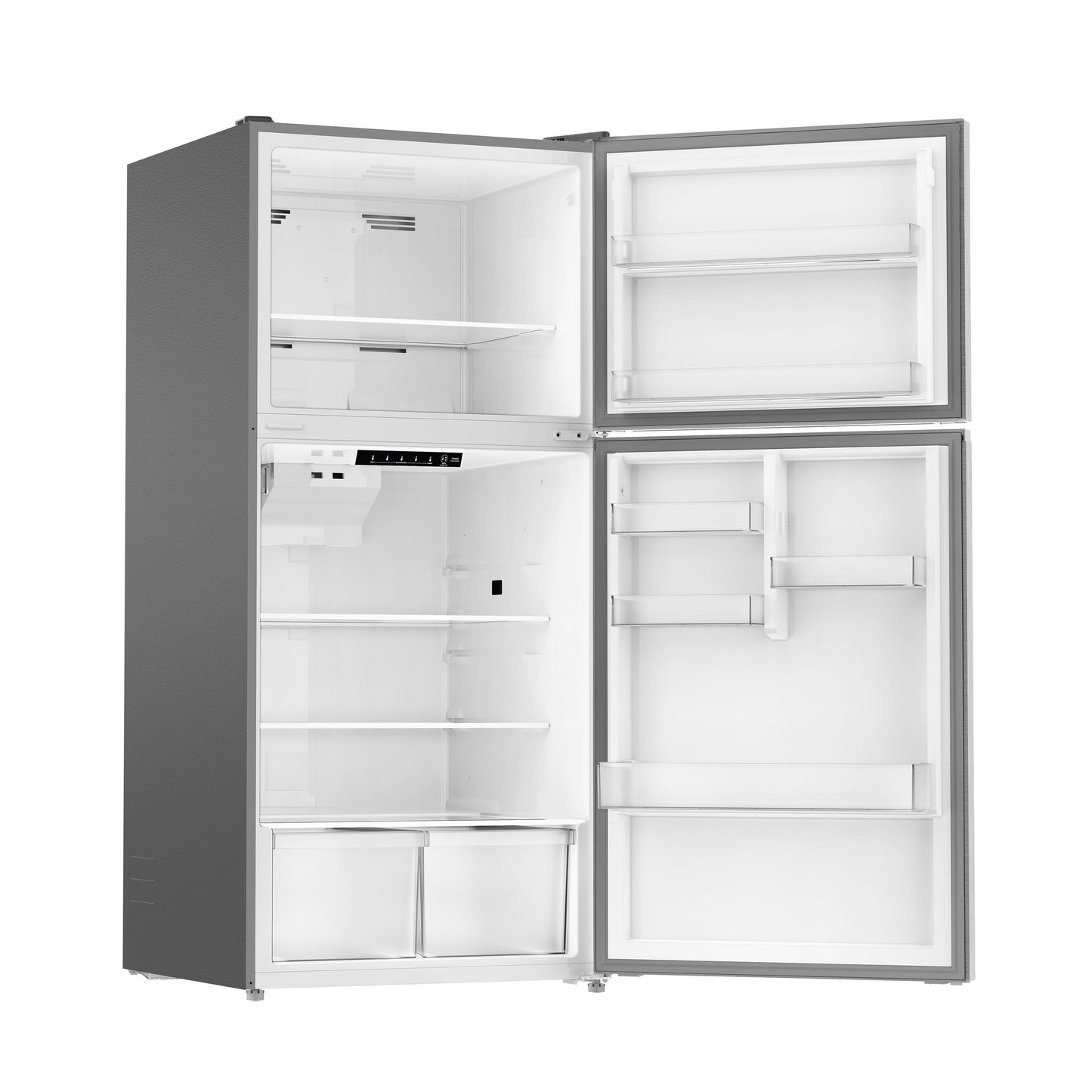 Avanti AVFF21DLJM0SS Avanti Maxxspace Insulation™ Technology Garage-Ready Frost-Free Ice Maker-Ready Refrigerator, 21 Cu. Ft., Energy Star, Stainless Steel Look (Avff21Dljm0Ss)