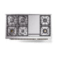 Ilve UN48FQNMPBGBLP Ilve Un48Fqnmpbgblp Nostalgie Ii Noblesse 48