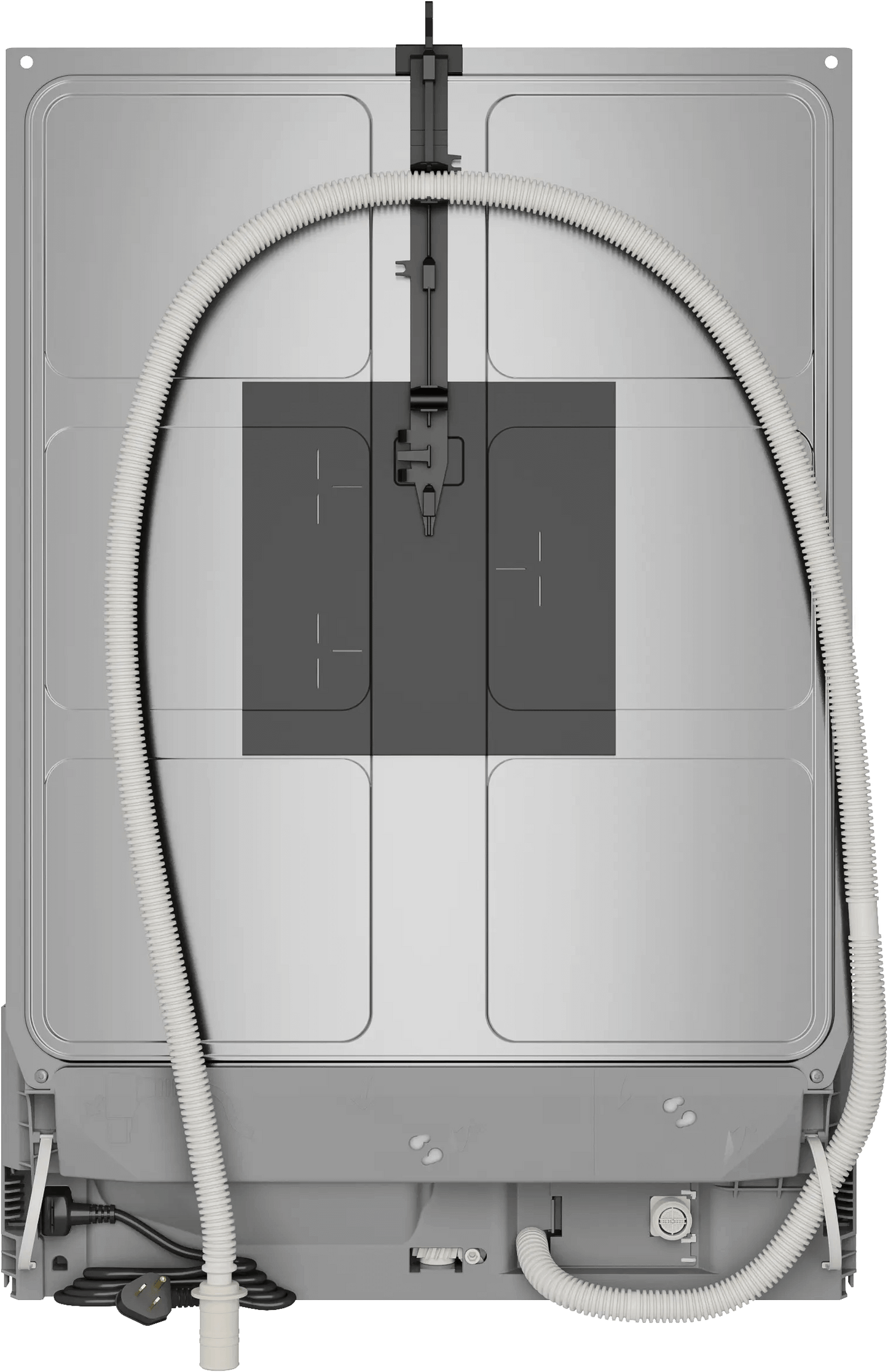 Bosch SHE43DM2N 300 Recessed Handle, 48 Dba, Standard 3Rd Rack, Puredry - Wh